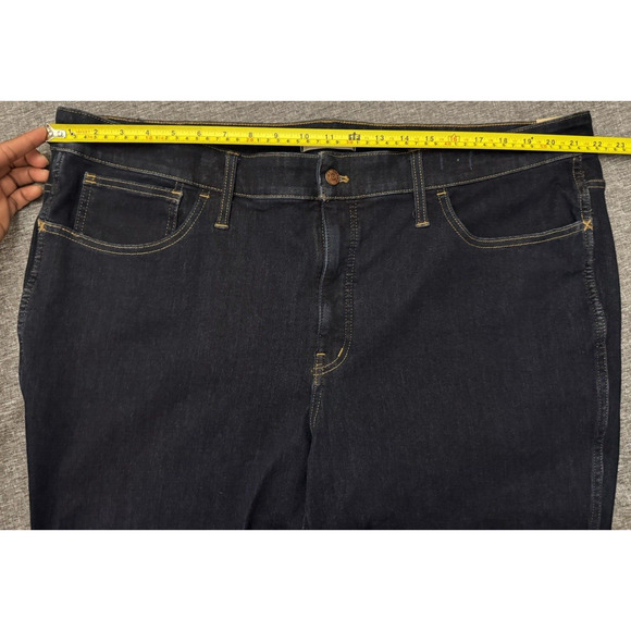 Madewell Roadtripper Jegging High Rise In Dark Blue Size 24W - Picture 4 of 9